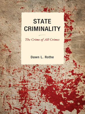 cover image of State Criminality